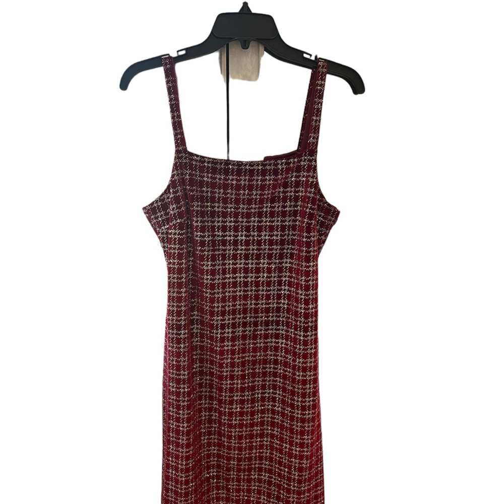 Altar’d State red holiday plaid dress